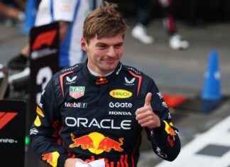 Verstappen logra la pole en una sesión accidentada, Colapinto 16°