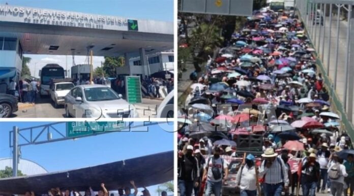 Arma CNTE protestas en casetas, oficinas y vías del País