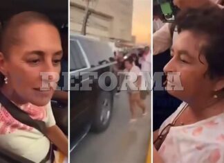 Encara CSP protestas durante gira en Tamaulipas