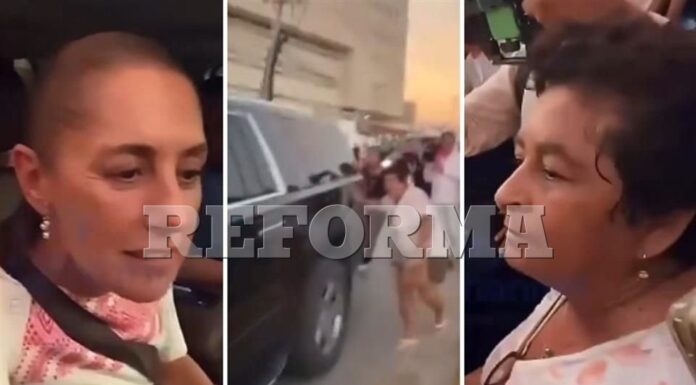 Encara CSP protestas durante gira en Tamaulipas